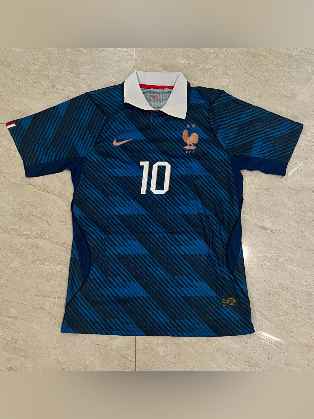 France 2026 World Cup home Home jersey - Mbappe #10 SIZE LARGE